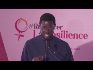 Belco TV : Discours de Diomaye Faye au lancement de la campagne Building Résilience