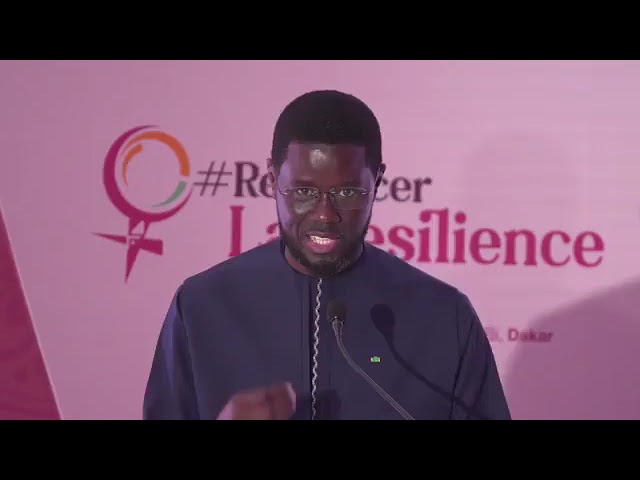 Belco TV : Discours de Diomaye Faye au lancement de la campagne Building Résilience